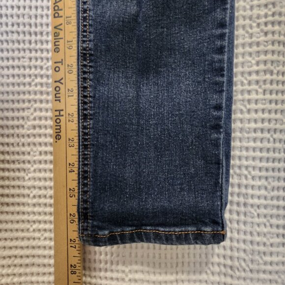 So Jeans Girls' Size 18 PLUS Floral Embroidery Button Fly Mildly Distressed - Picture 10 of 12